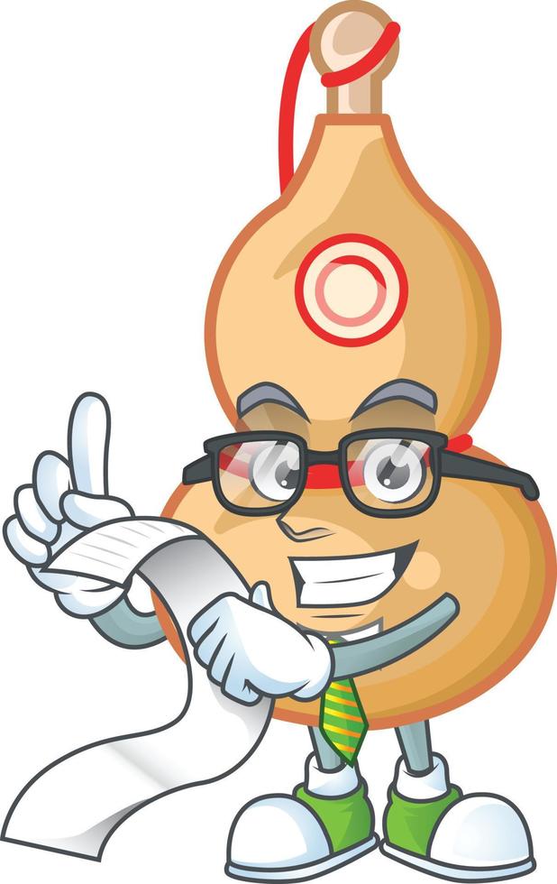 Chinese wine bottle cartoon character style vector