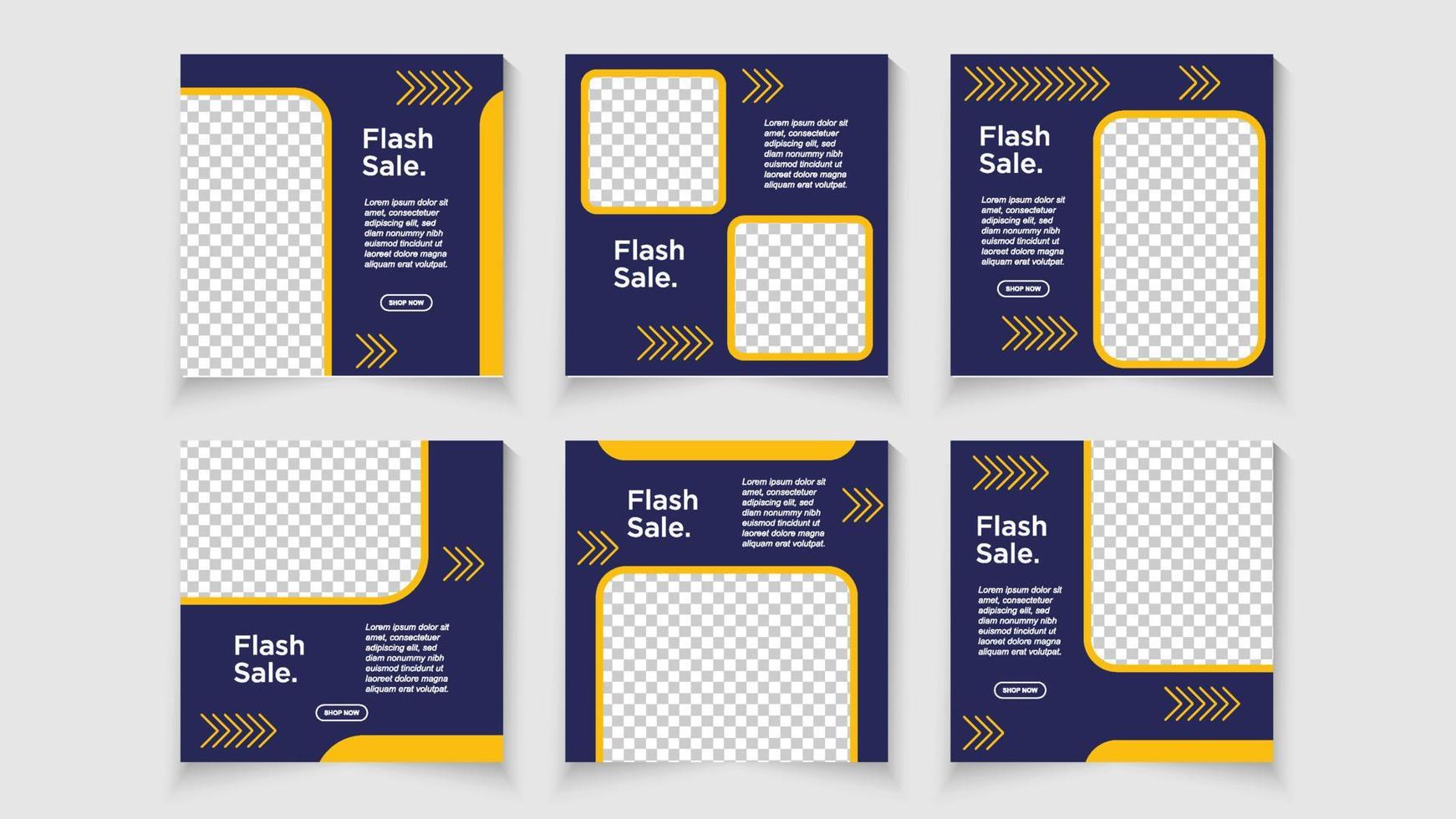 Stories template set of Editable minimal square banner template., presentation, flyer, poster, invitation. Screen backdrop for mobile app. Social media story mockup. vector