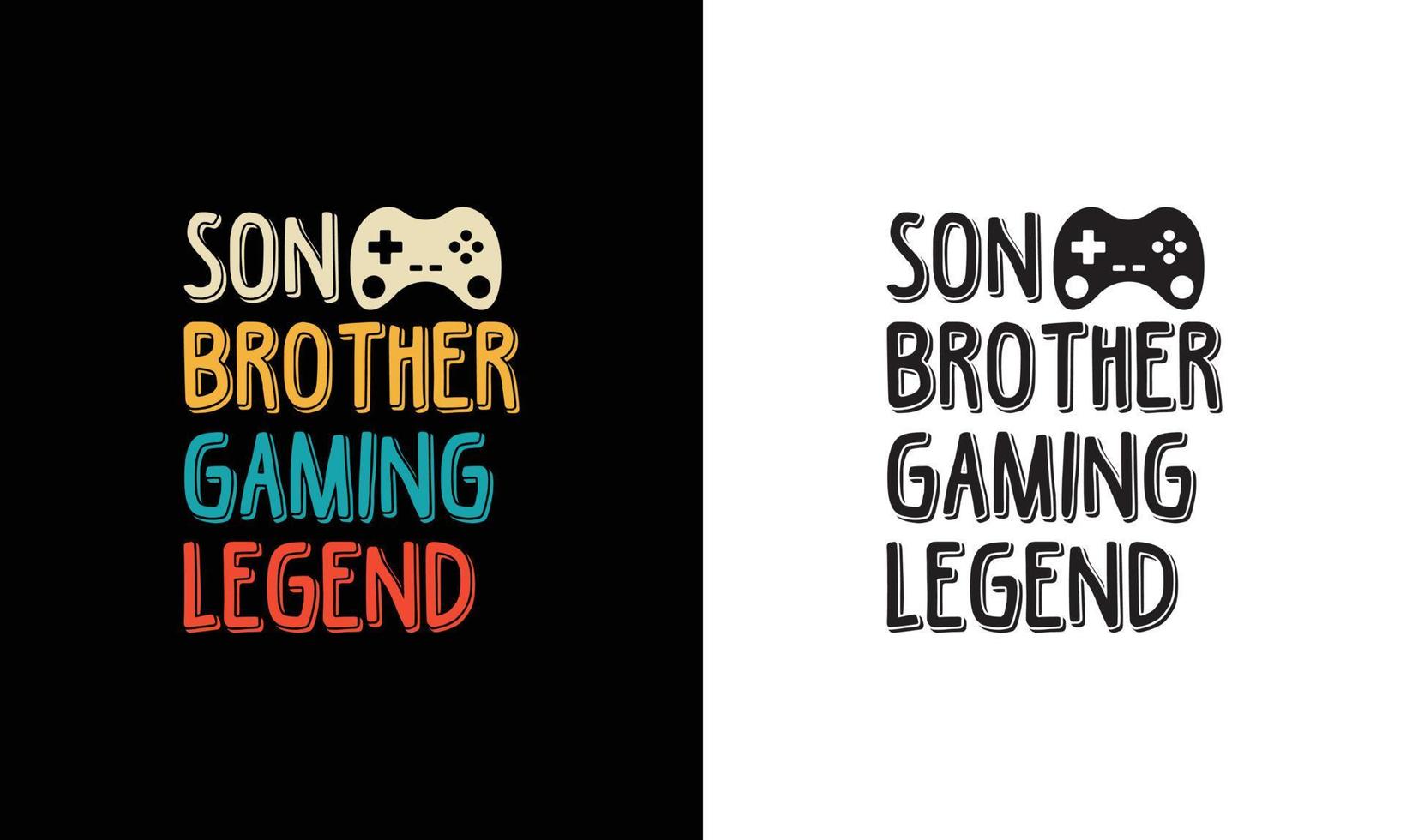 Gaming Quote T shirt design, typography vector