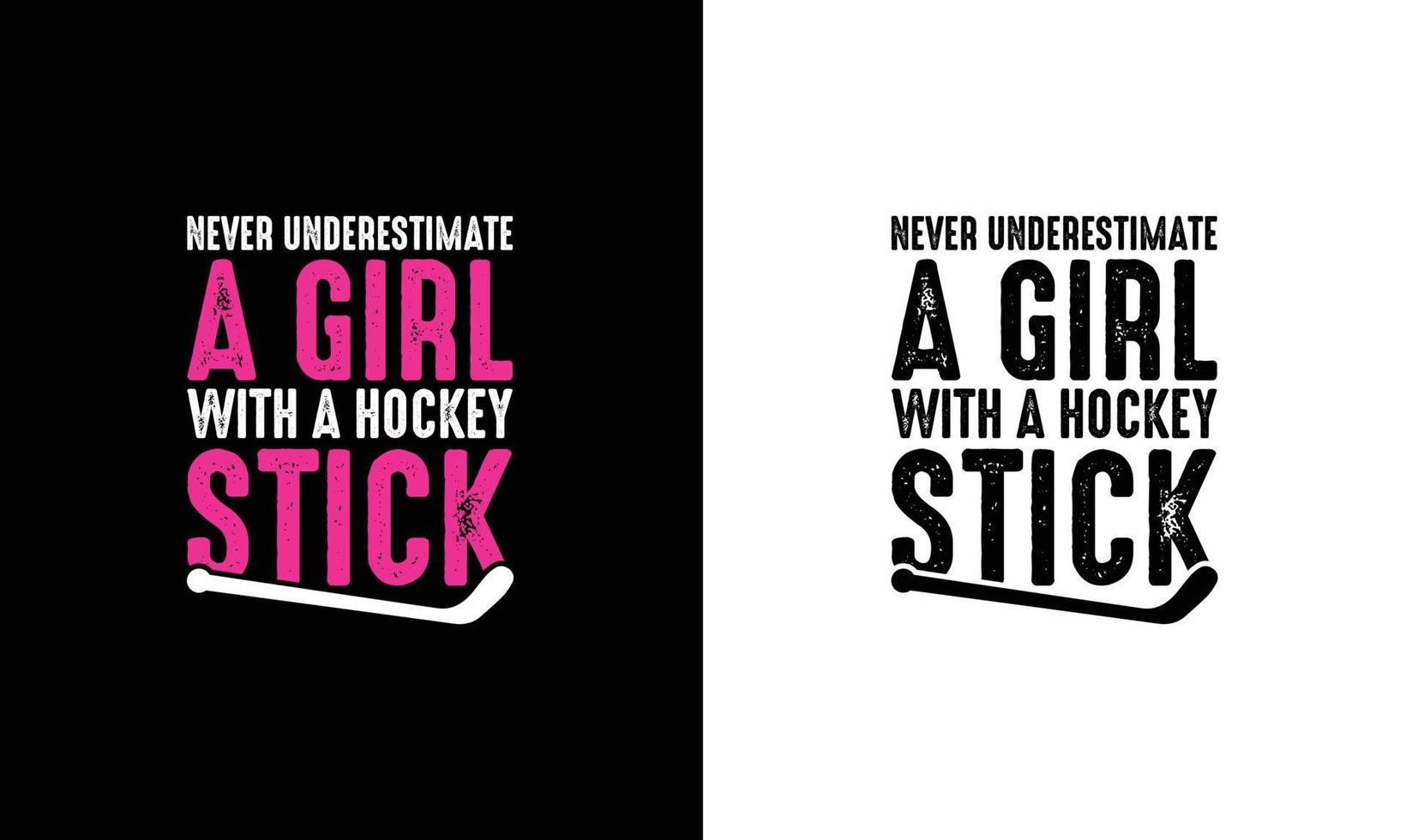 Hockey Quote T shirt design, typography vector