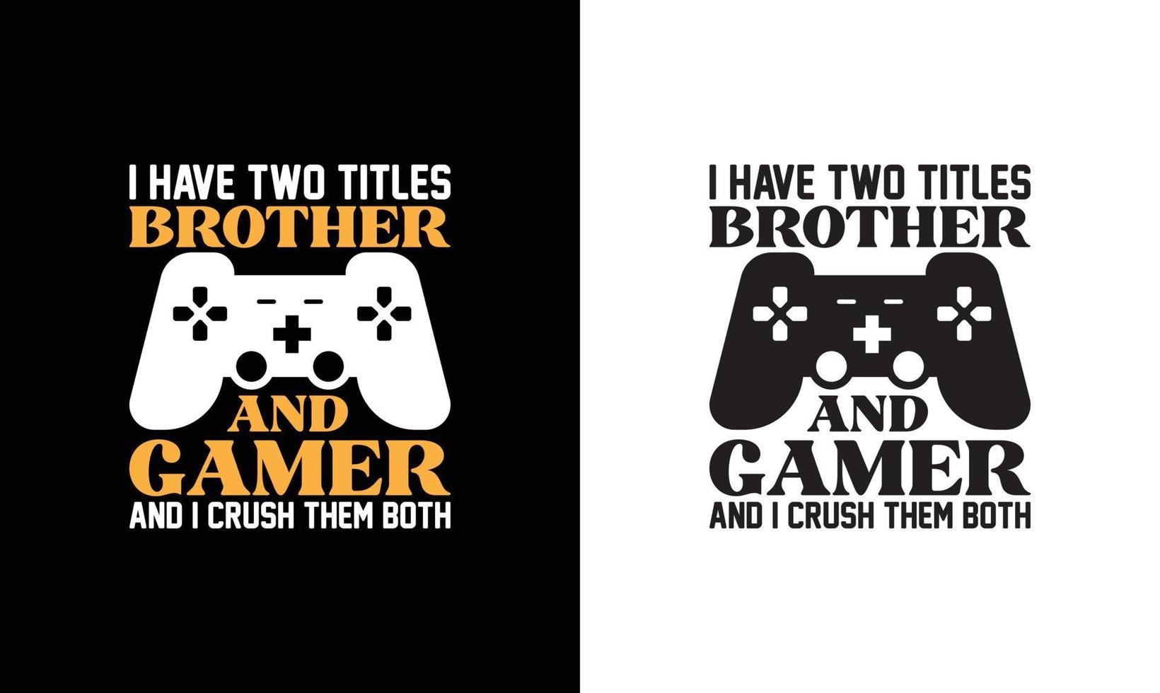 Gaming Quote T shirt design, typography vector