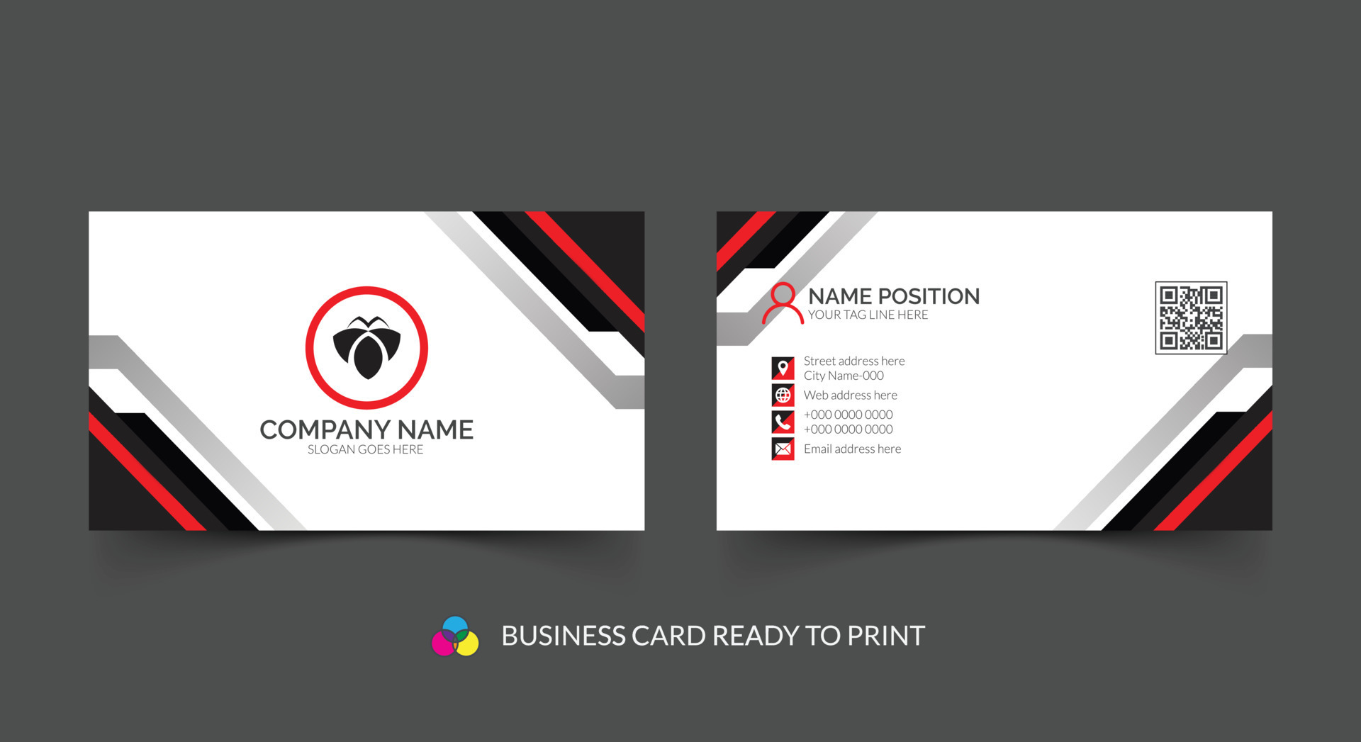 Vector modern corporate business card template design 20240505 Vector Vector modern corporate business card template design 20240505 Vector