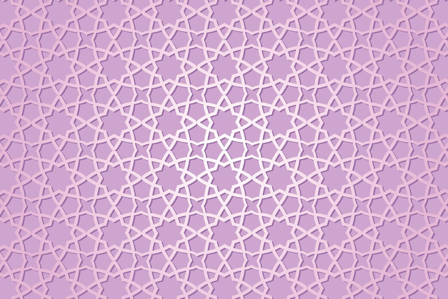 vector Flat arabic pattern background