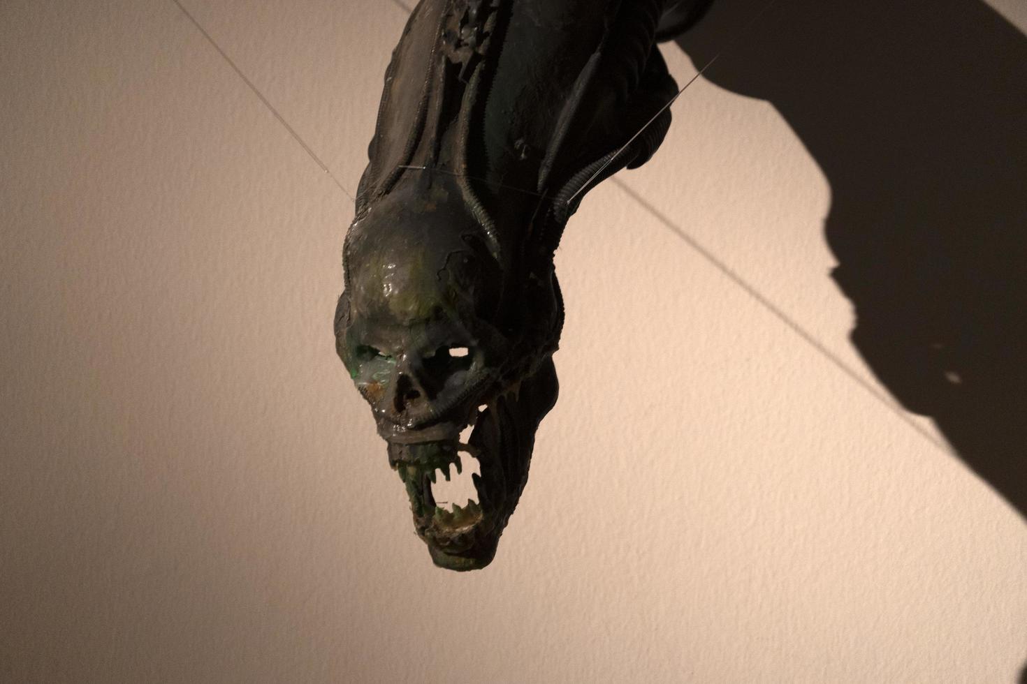 ROME, ITALY - NOVEMBER 22 2019 - THE MECHANICS OF MONSTERS CARLO RAMBALDI EXHIBIT photo