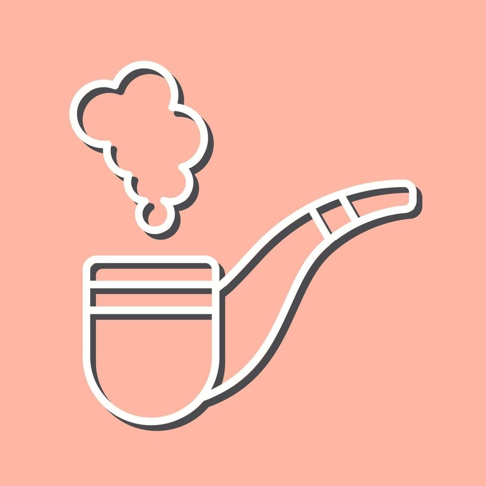 Smoke Pipe Vector Icon