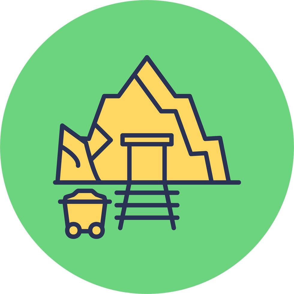 Mine Vector Icon