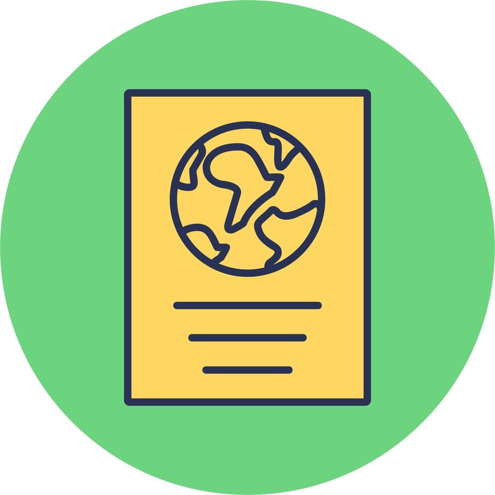 Passport Vector Icon