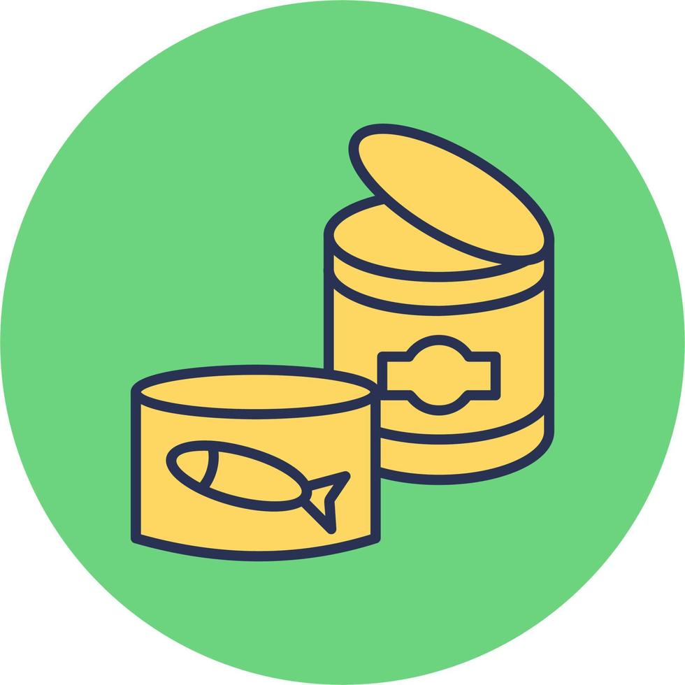 Canned Food Vector Icon