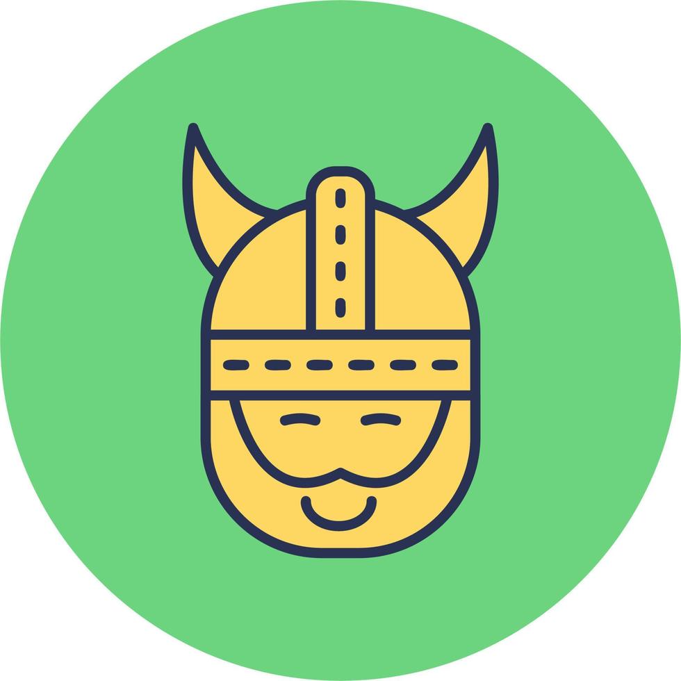 icono de vector vikingo