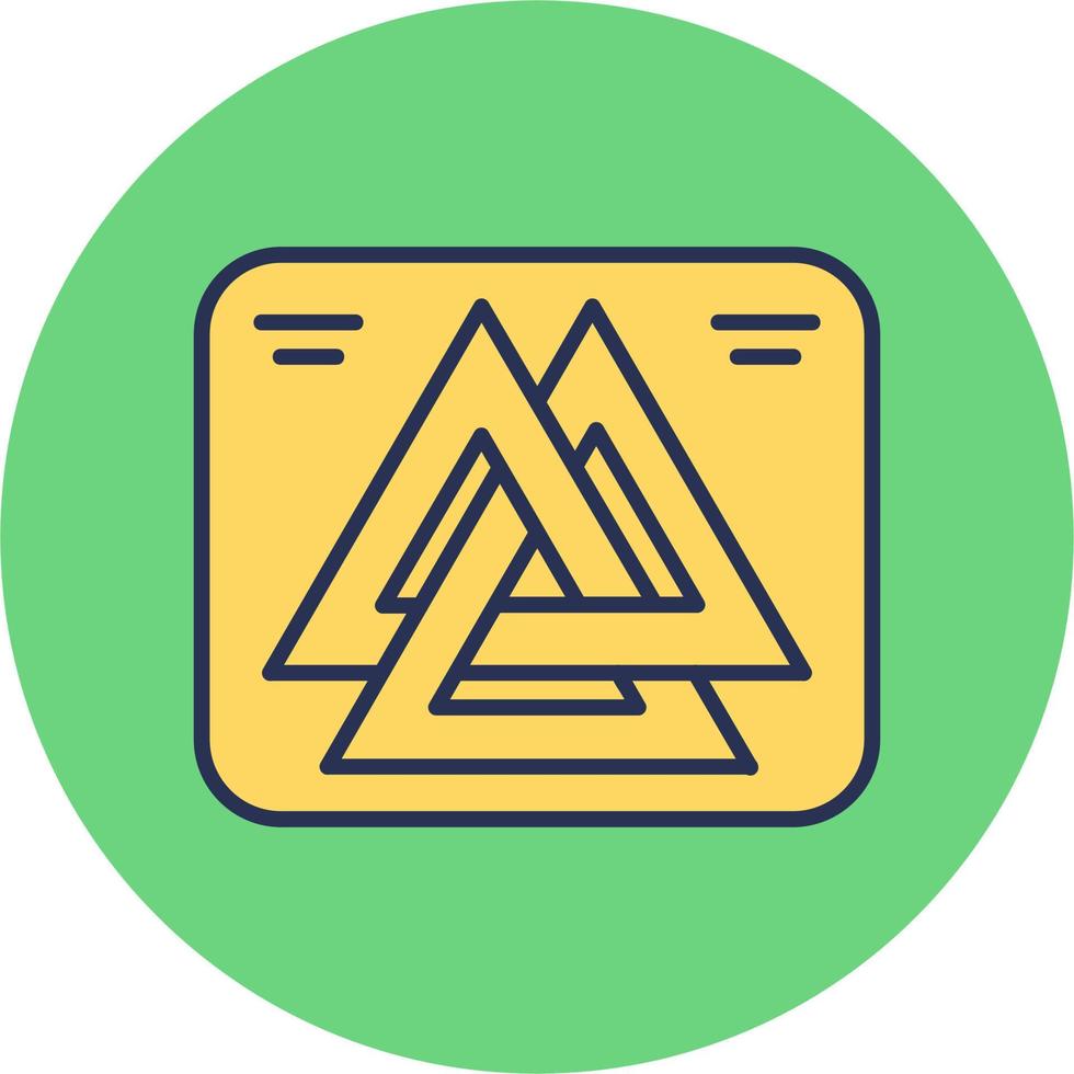Valknut Vector Icon