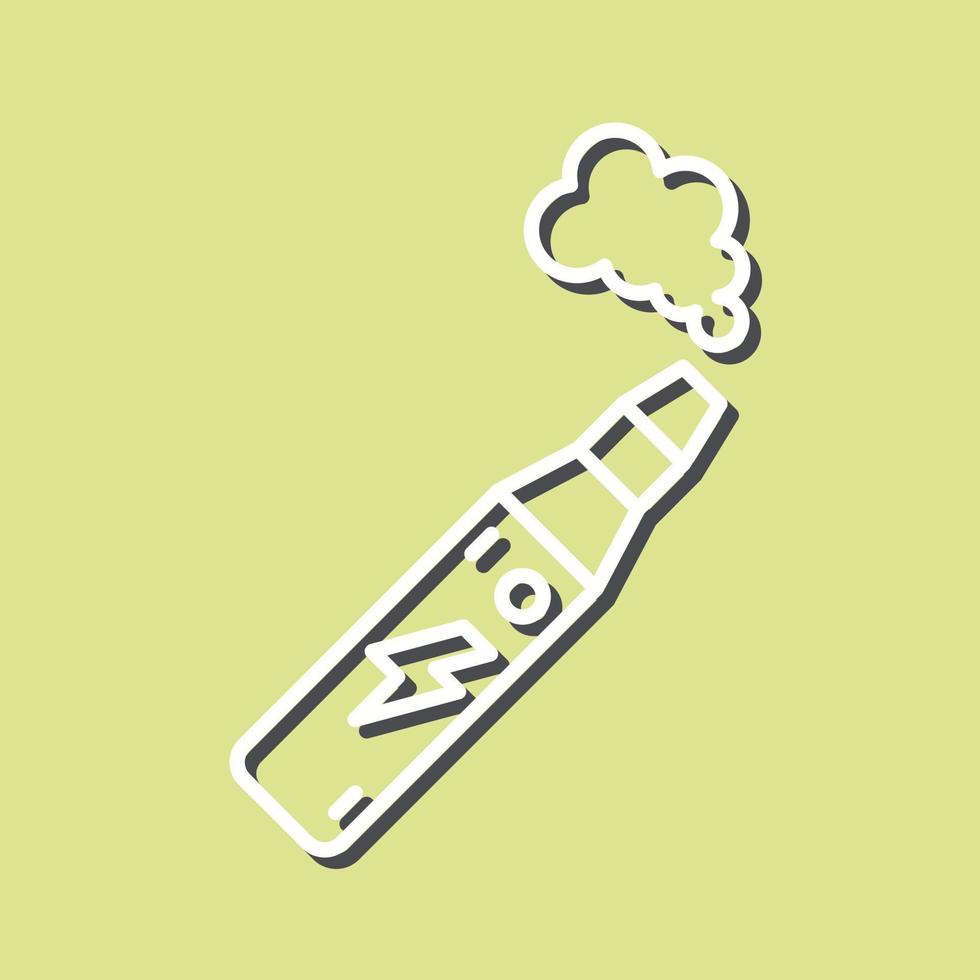 Electronic Cigarette Vector Icon