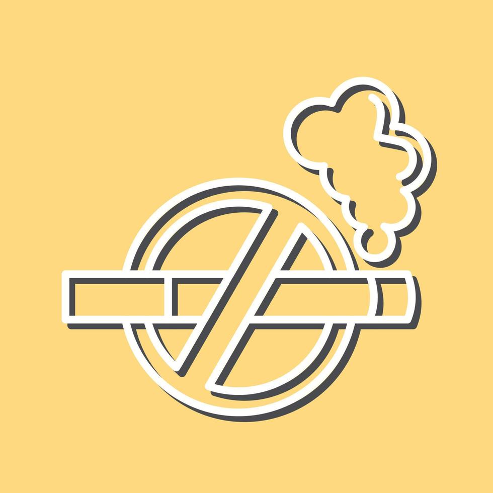 No Tobacco Vector Icon