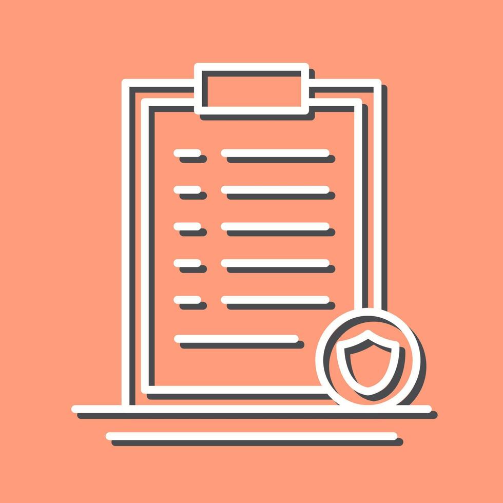 List Protection Vector Icon