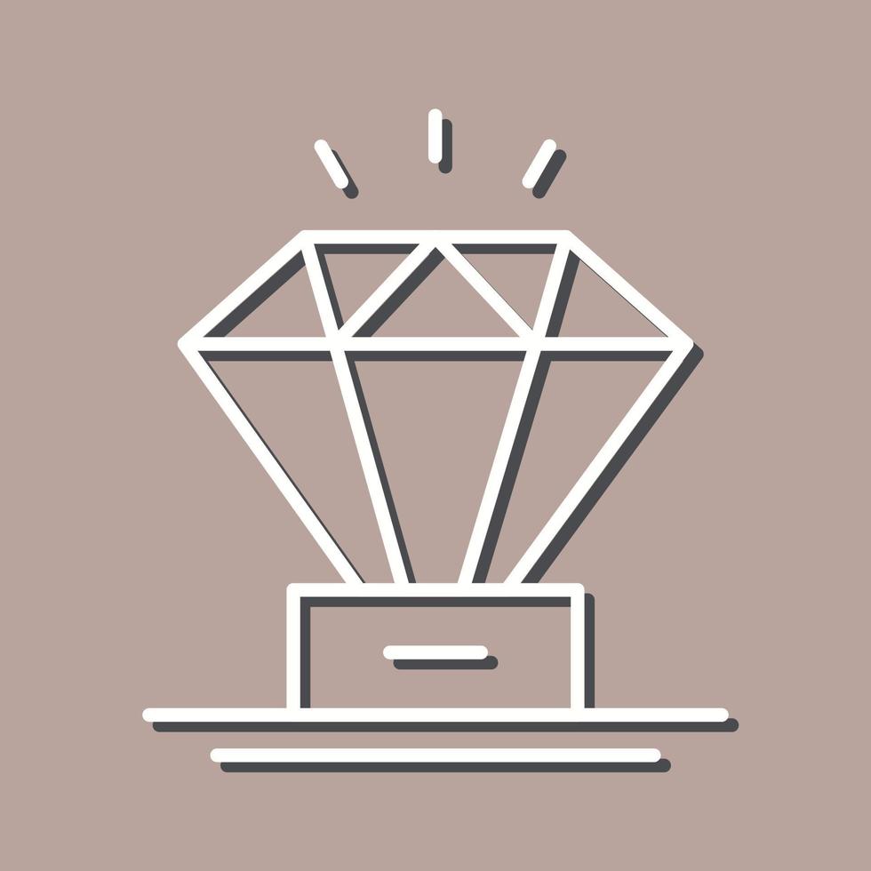 Diamond Vector Icon