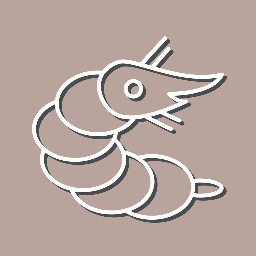 Shrimp Vector Icon