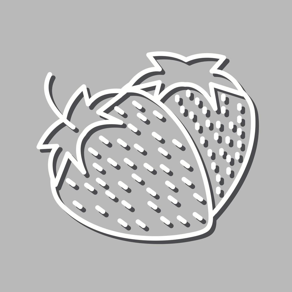 Strawberry Vector Icon