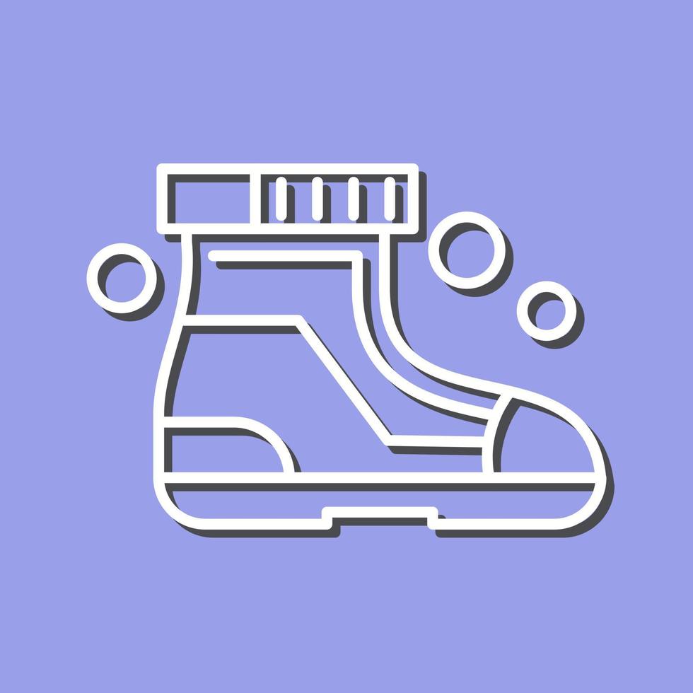 Ski Boots Vector Icon