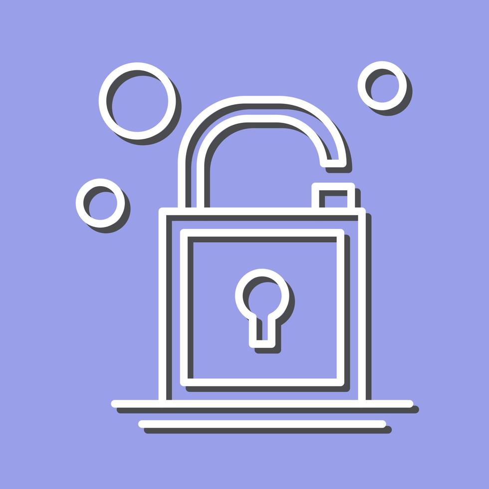 Open Lock Vector Icon