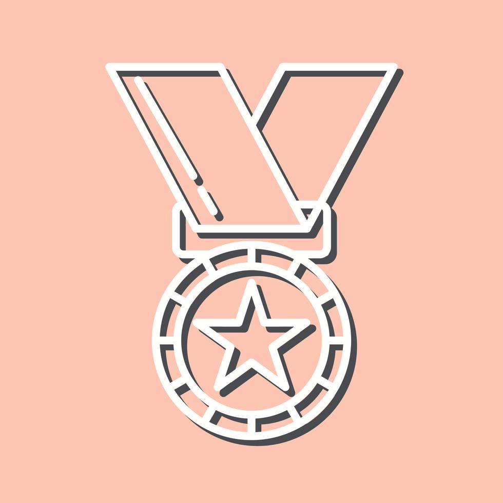 icono de vector de medalla