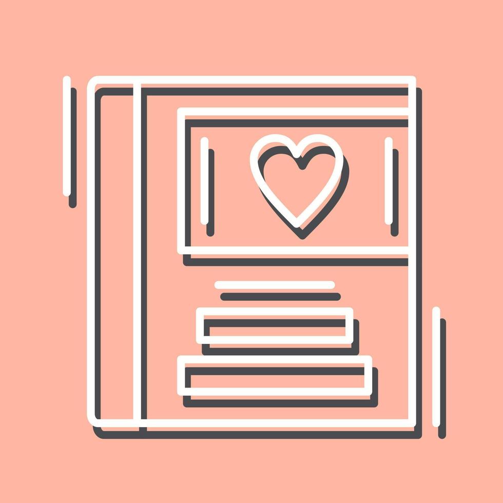 Wedding Album Vector Icon