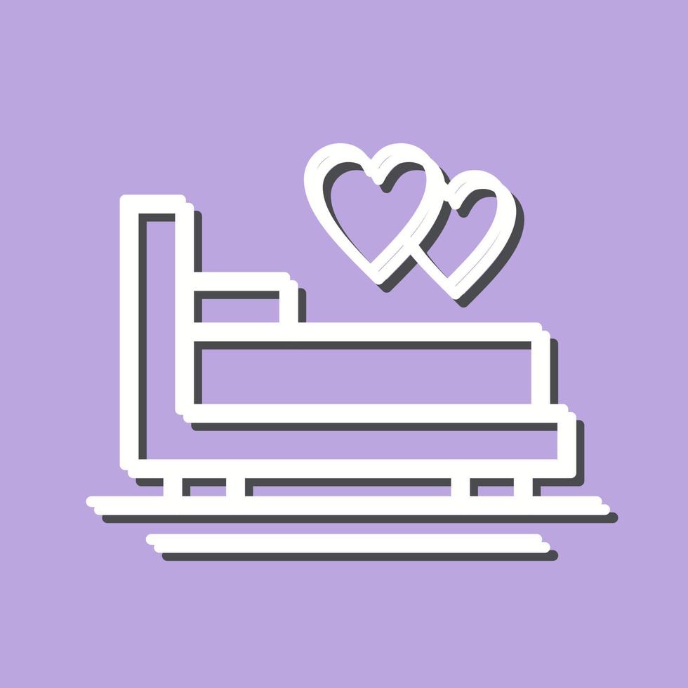 Honeymoon Vector Icon