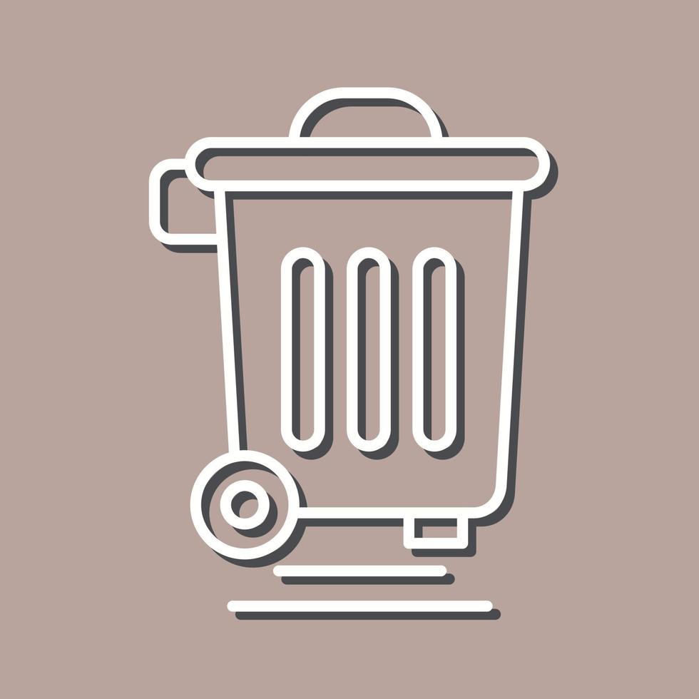 Dustbin Vector Icon