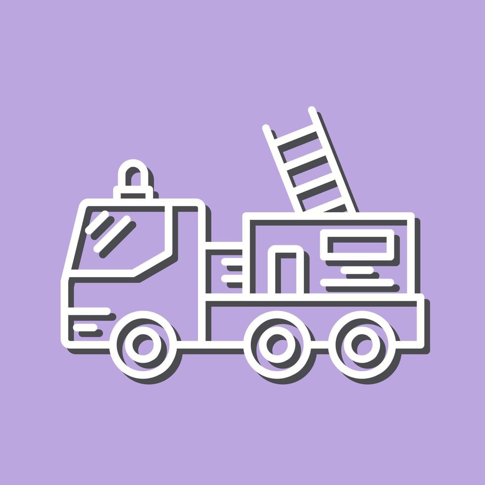 Fire Truck Vector Icon