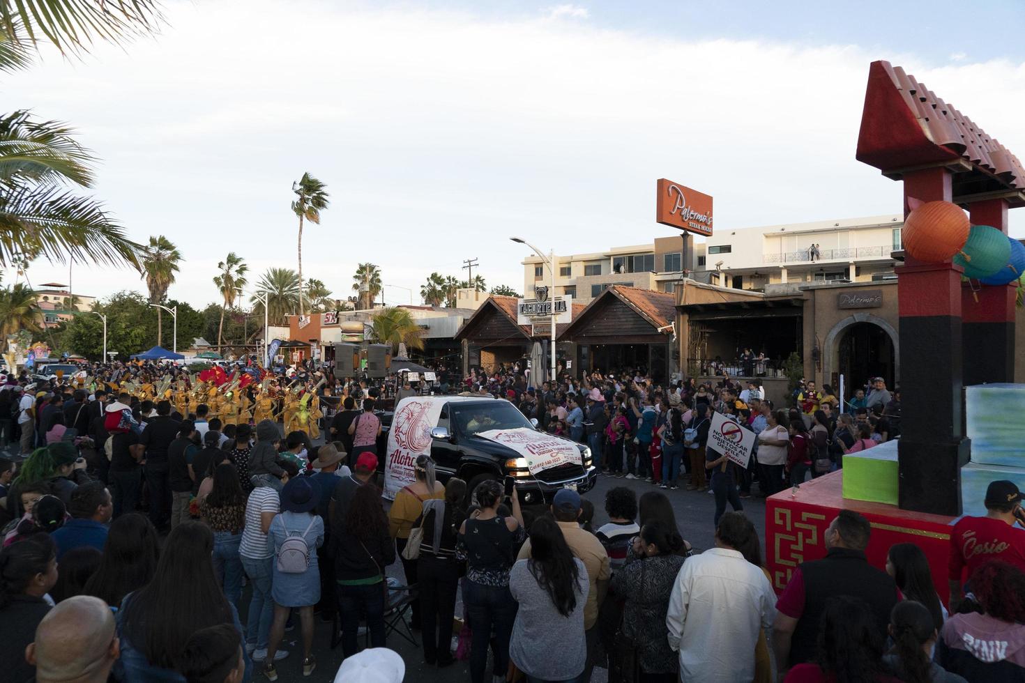 LA PAZ, MEXICO - FEBRUARY 22 2020 - Traditional Baja California Carnival photo