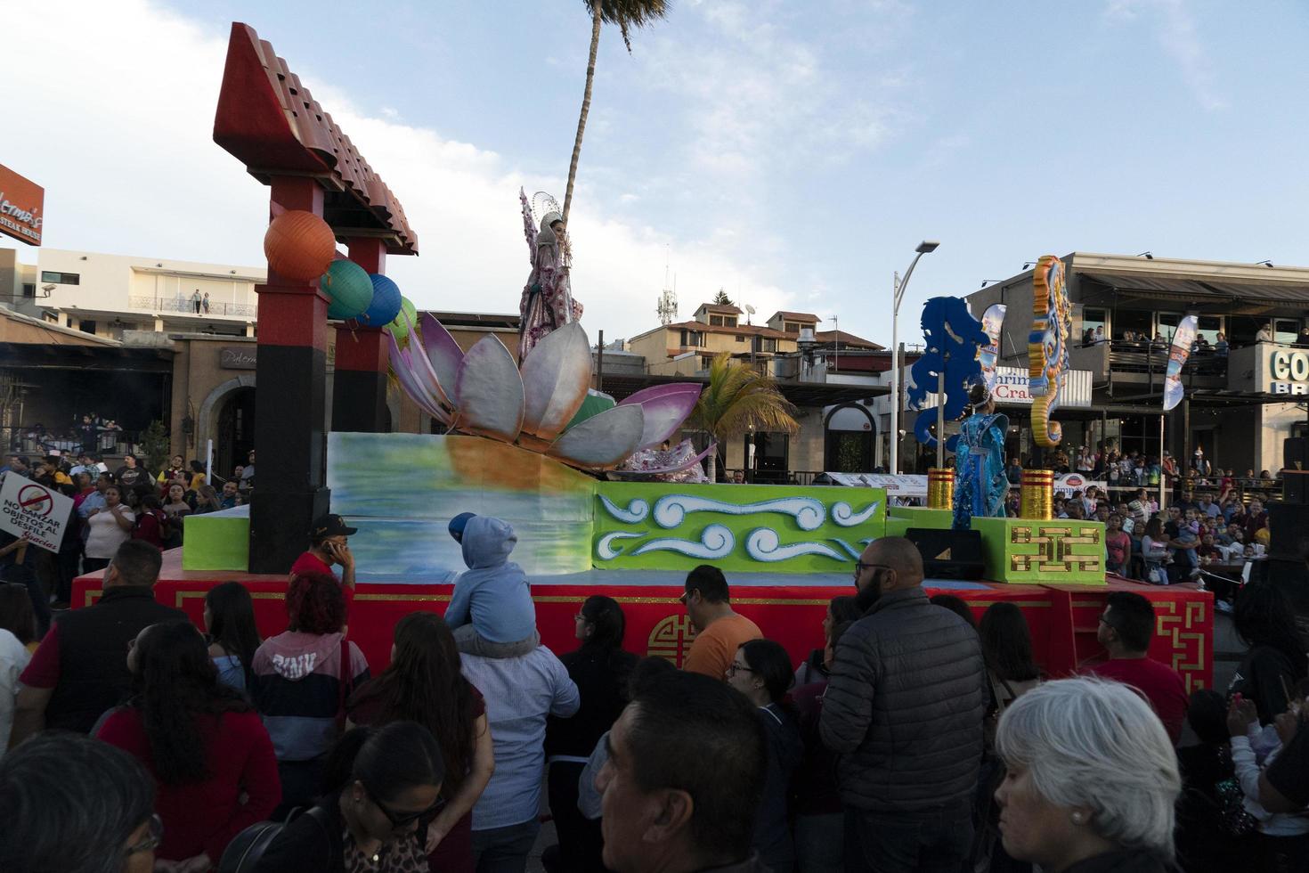 LA PAZ, MEXICO - FEBRUARY 22 2020 - Traditional Baja California Carnival photo