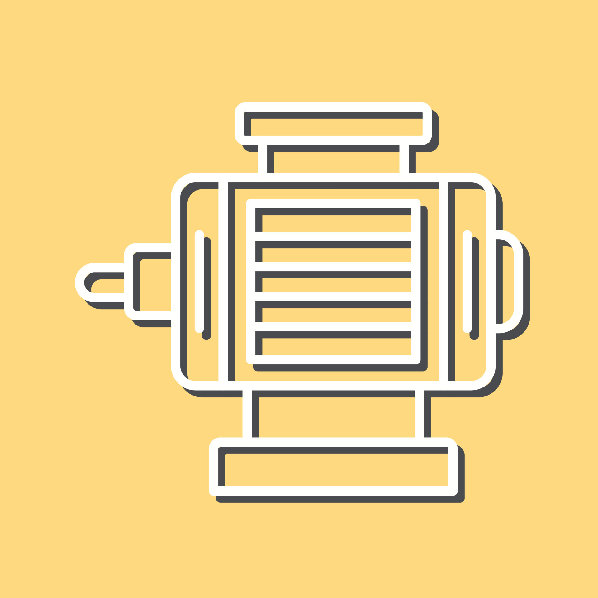 ELectric Motor Vector Icon 20243376 Vector Art at Vecteezy