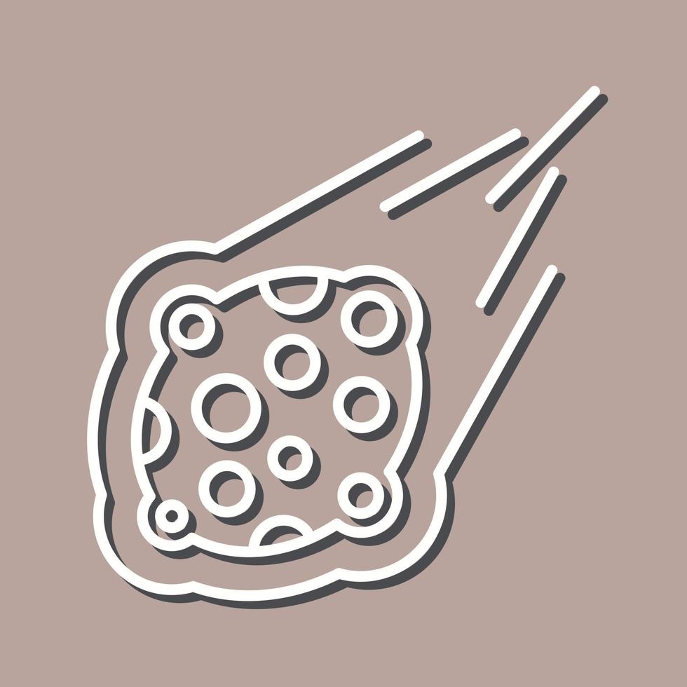 Meteorite Vector Icon