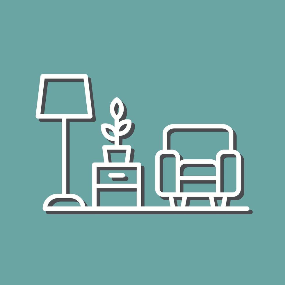 Living Room Vector Icon