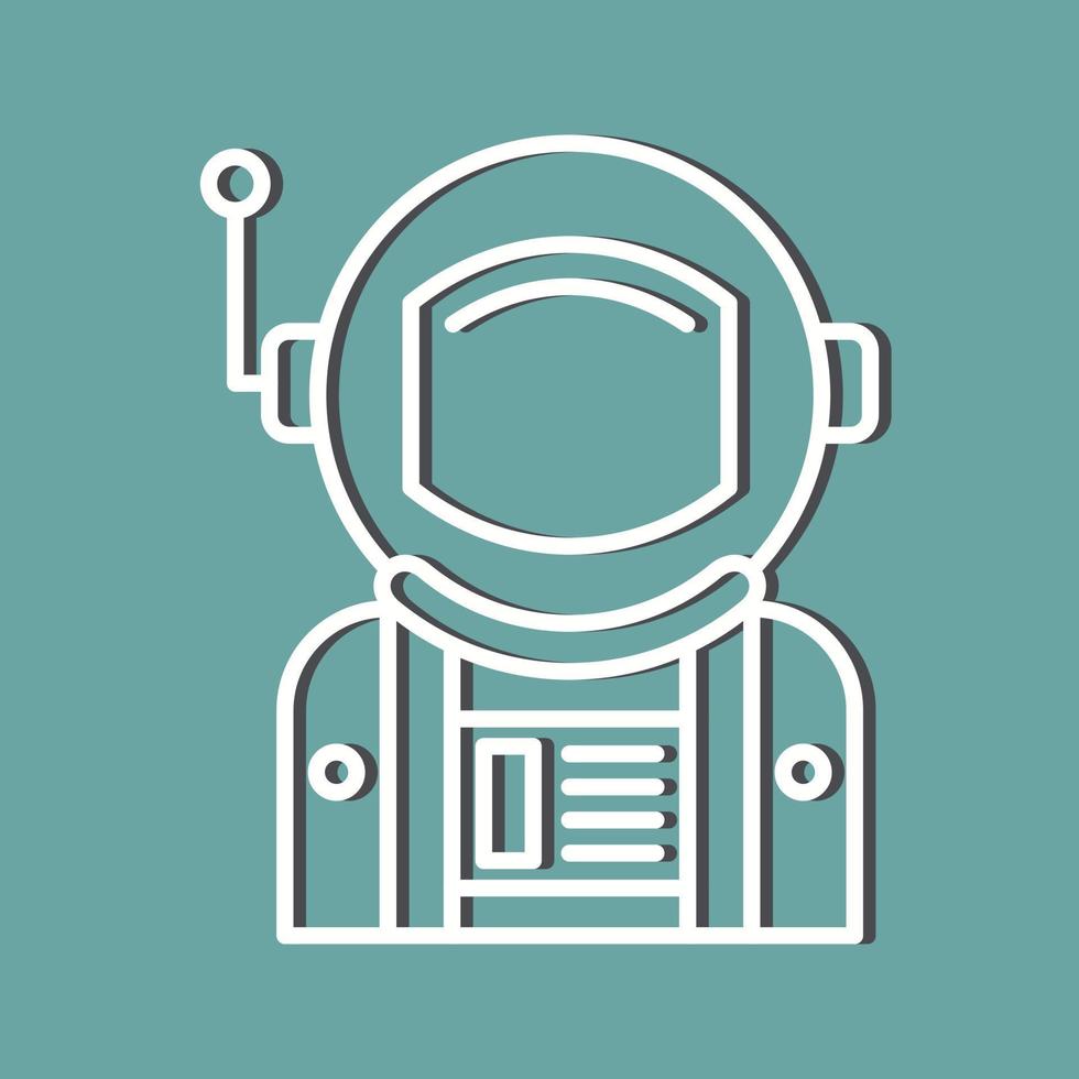 icono de vector de astronauta