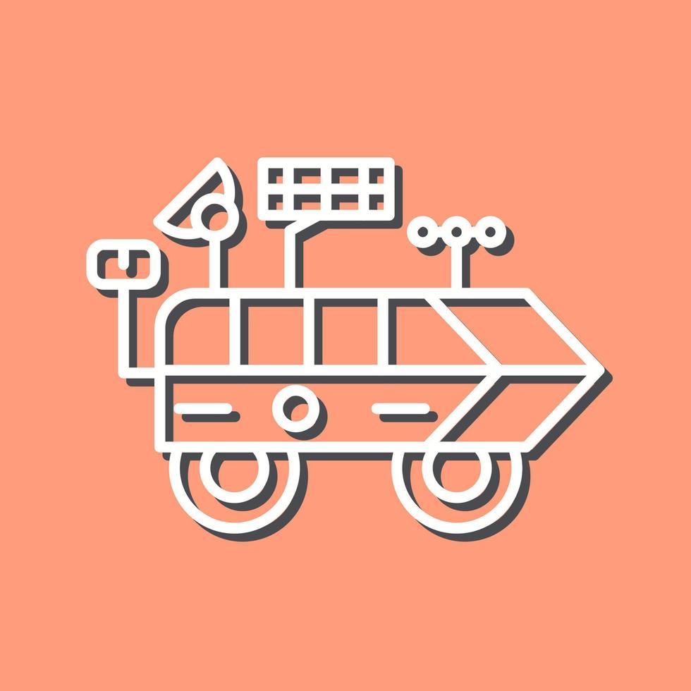 Moon Rover Vector Icon