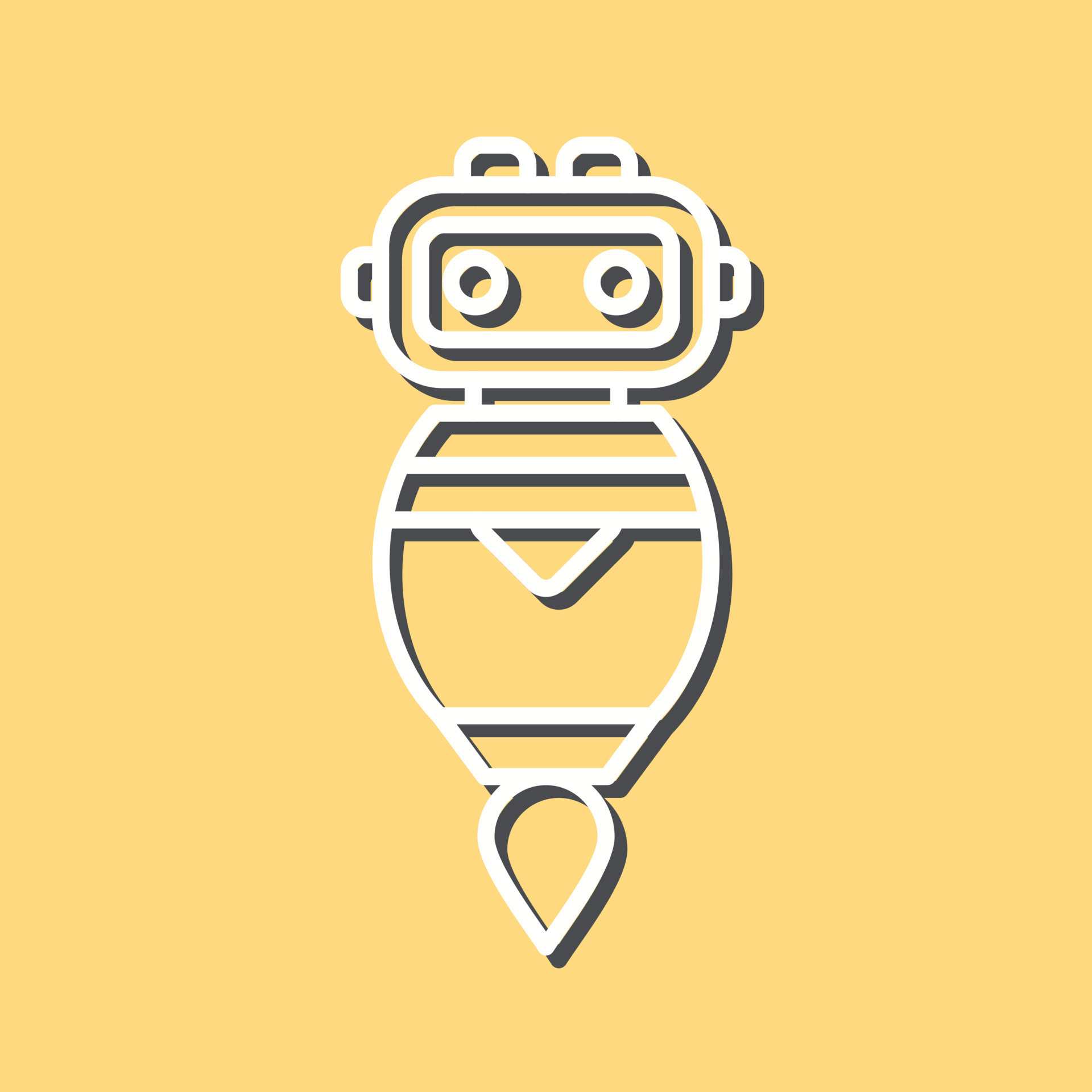 Robot Vector Icon 20243544 Vector Art at Vecteezy