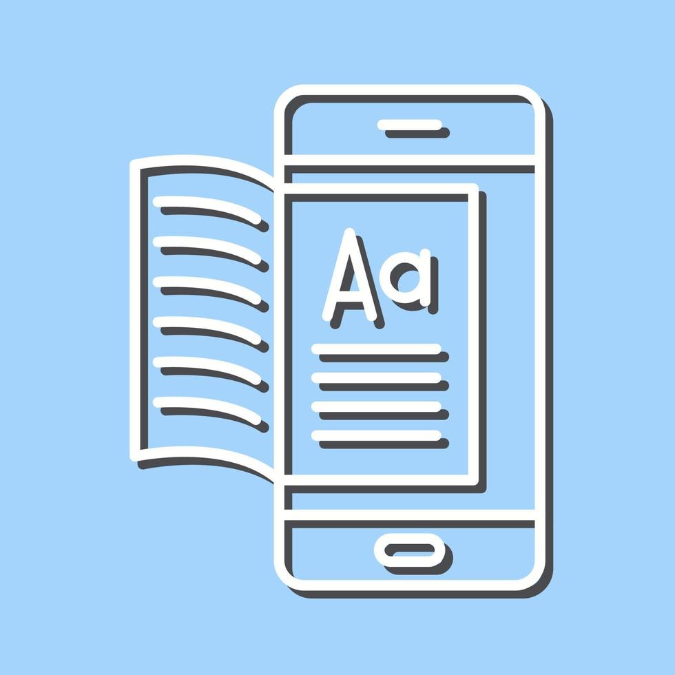 Ebook Vector Icon