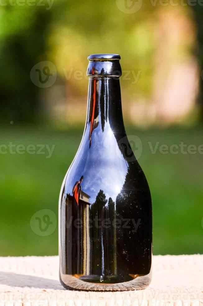 Dark glass bottle 20243633 Stock Photo at Vecteezy