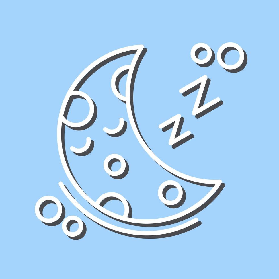Sleeping Vector Icon