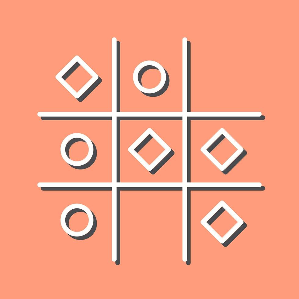 Tic Tac Toe Vector Icon