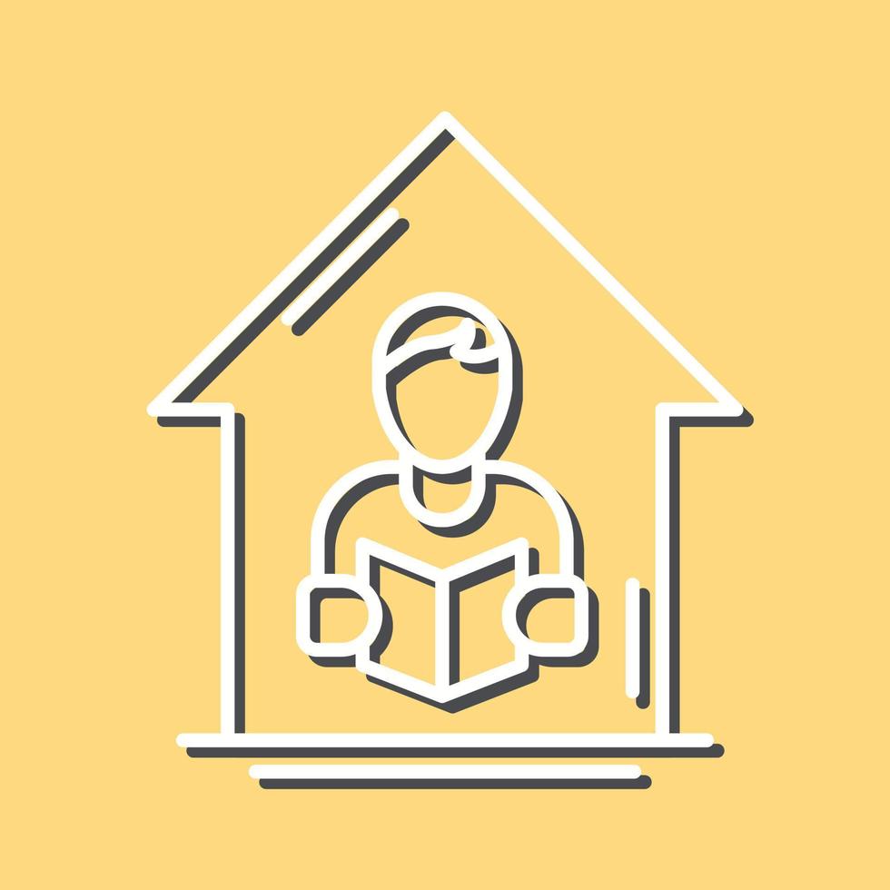 Home Learning Vector Icon