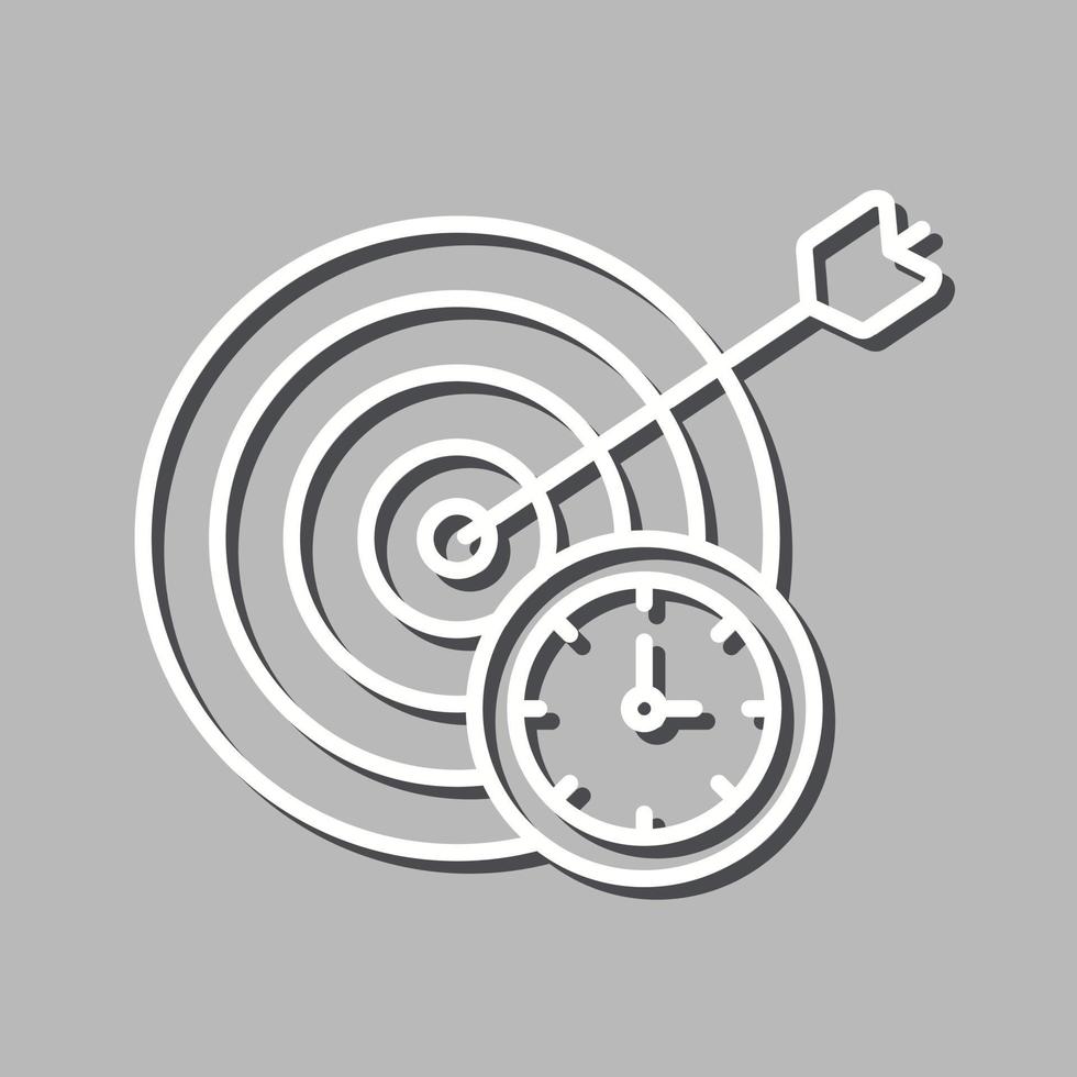 In Time Vector Icon