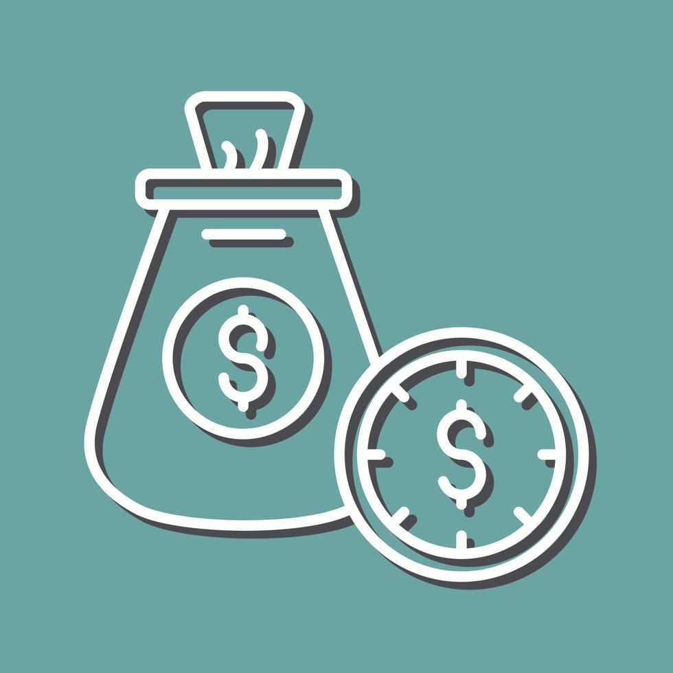 Time Is Money Vector Icon