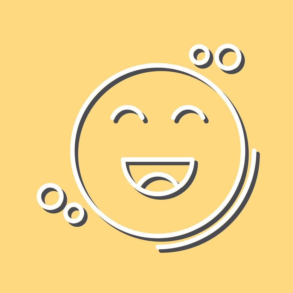 Happiness Vector Icon