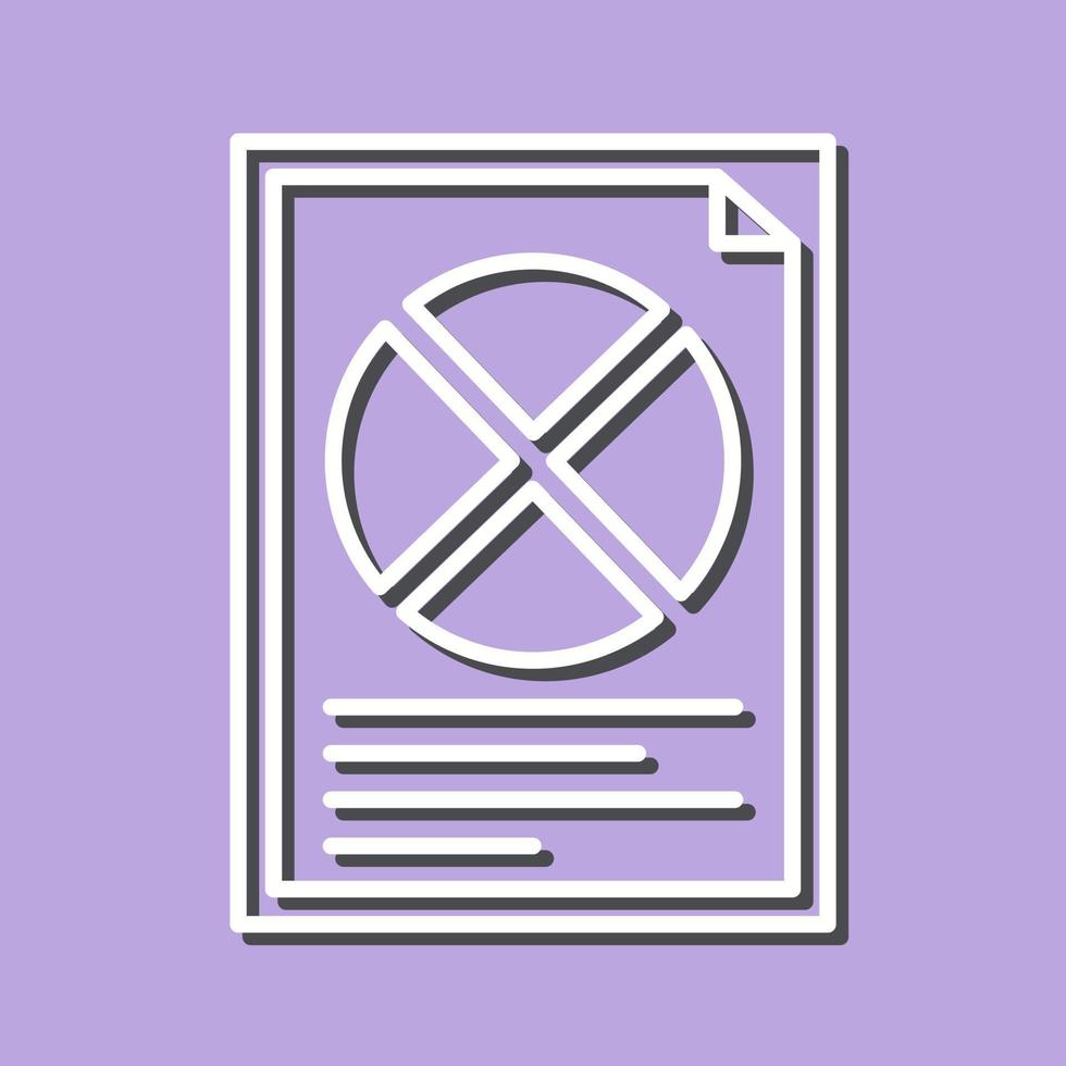 Pie Chart Vector Icon