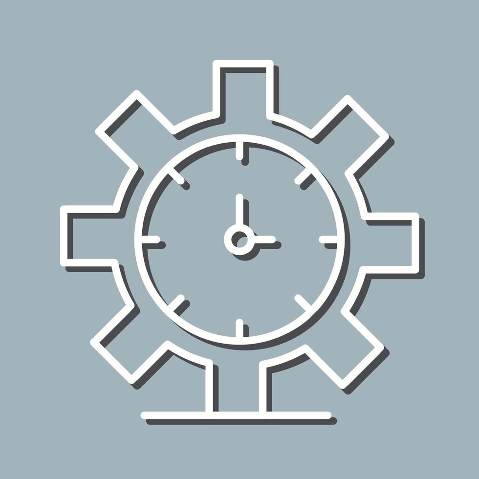 icono de vector de gestión de tiempo