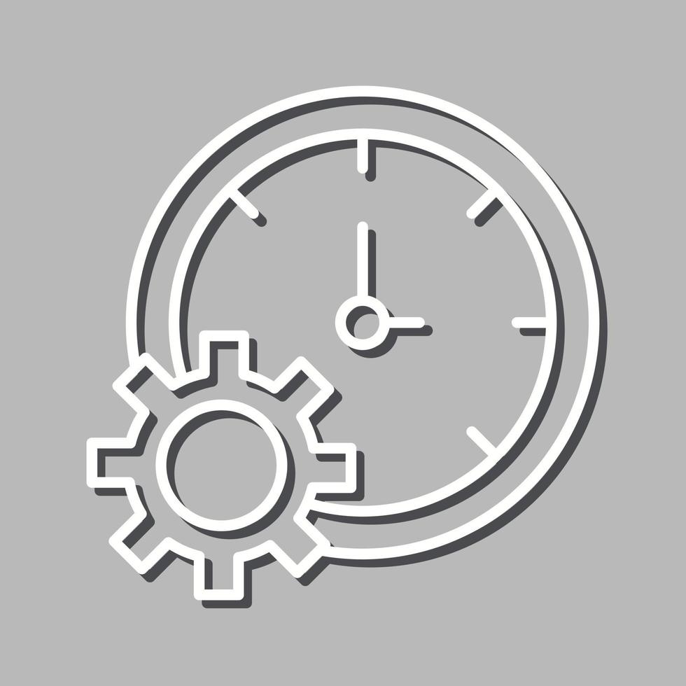Time Setting Vector Icon