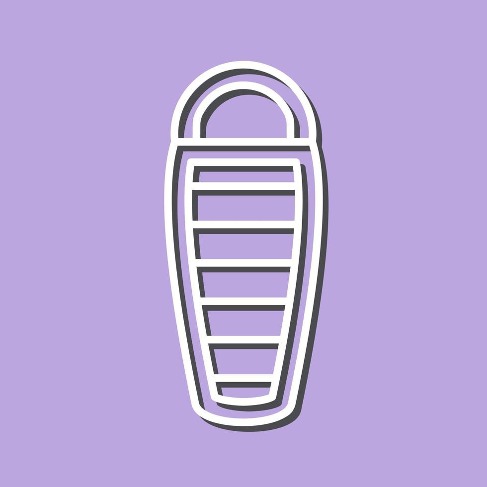 Sleeping Bag Vector Icon