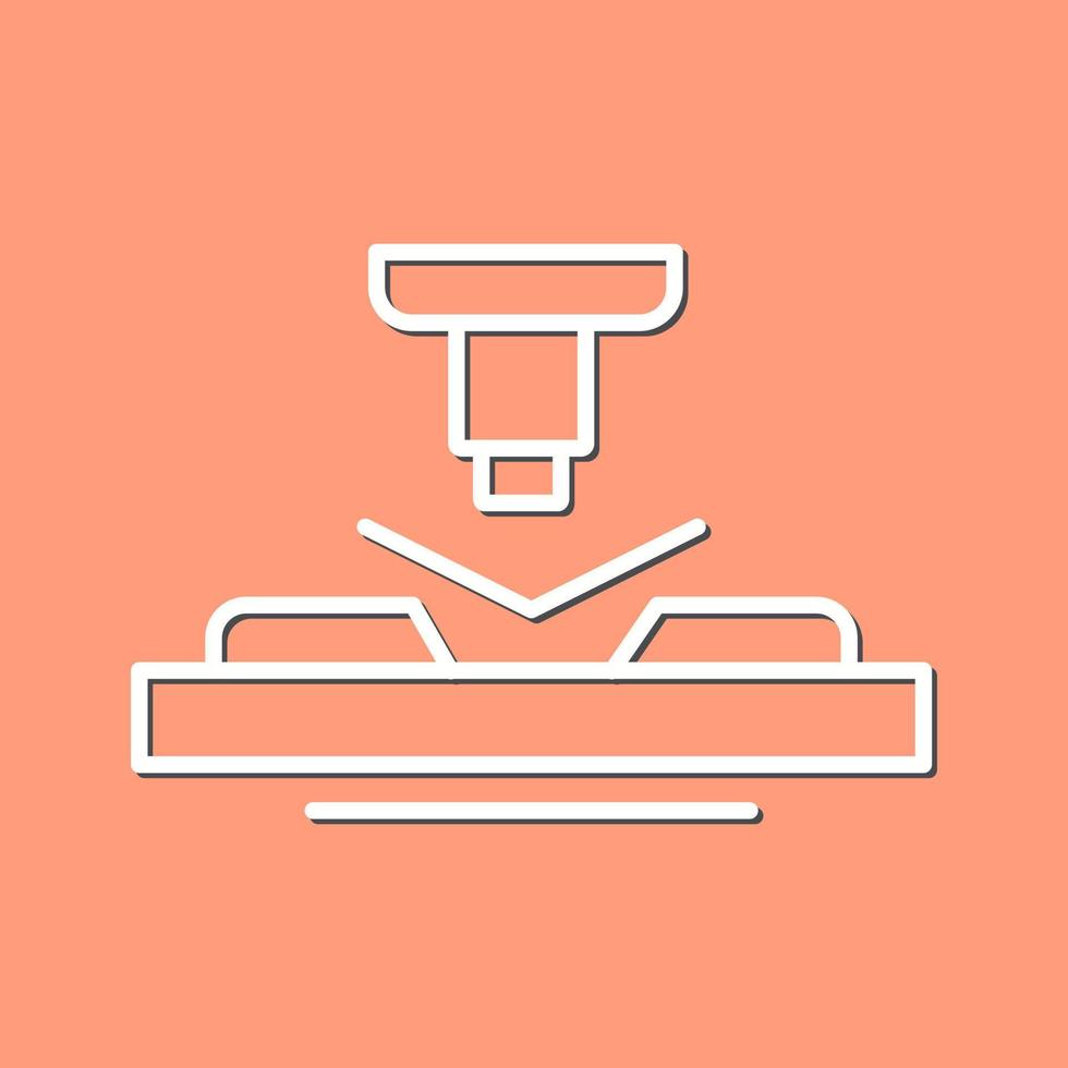Press Vector Icon