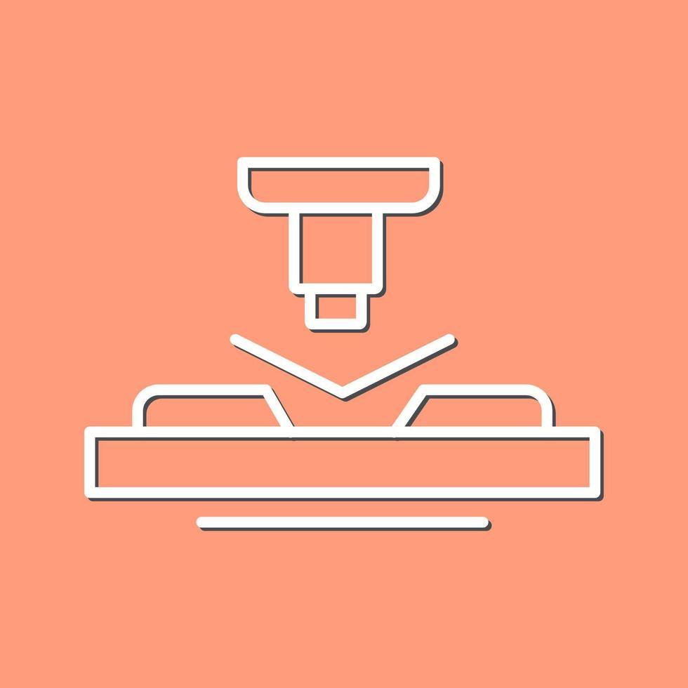 Press Vector Icon