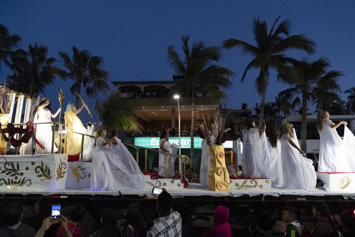 LA PAZ, MEXICO - FEBRUARY 22 2020 - Traditional Baja California Carnival photo